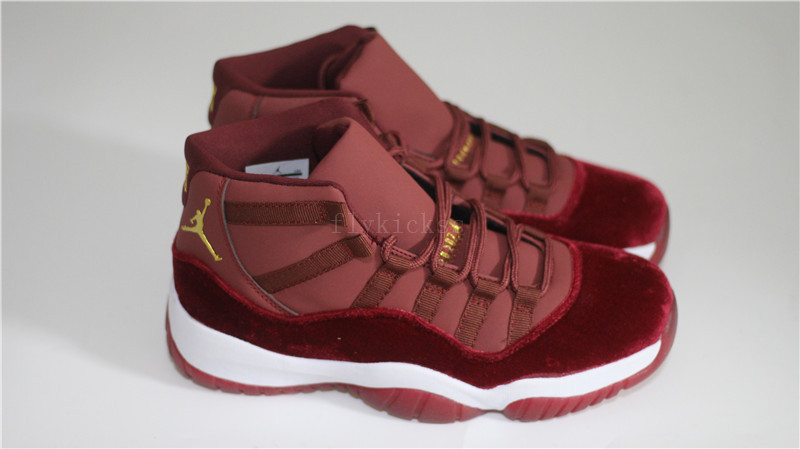 Super Air Jordan 11 Velvet Night Maroon High